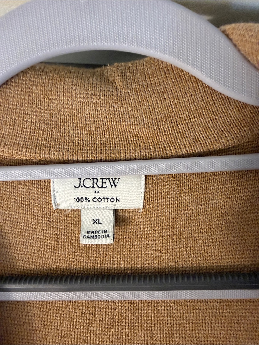 J. Crew Camel Single-Button Cardigan Blazer - Picture 2 of 5